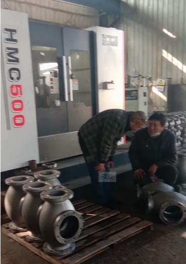 HMC500臥式加工中心使用現(xiàn)場